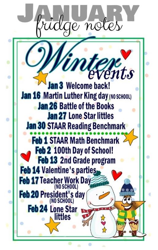  winter events